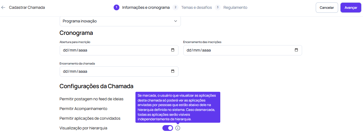 Visualizacao por hierarquia